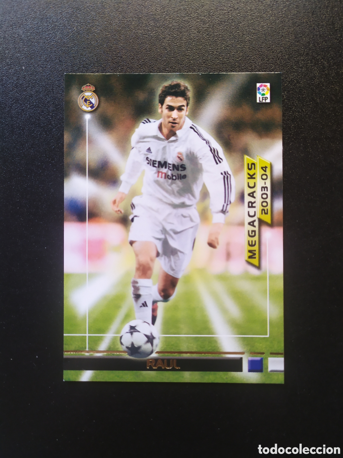 Cartes &agrave; collectionner de Football: Megafichas 2003 2004 03 04 panini Ra&uacute;l n&deg; 382 Real Madrid megacracks