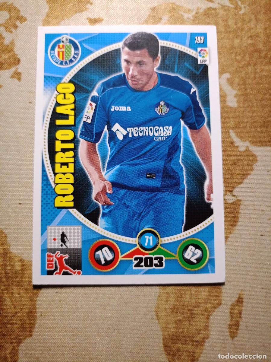 Cromos de f&uacute;tbol: Getafe 193 ROBERTO LAGO Adrenalyn 2014-15