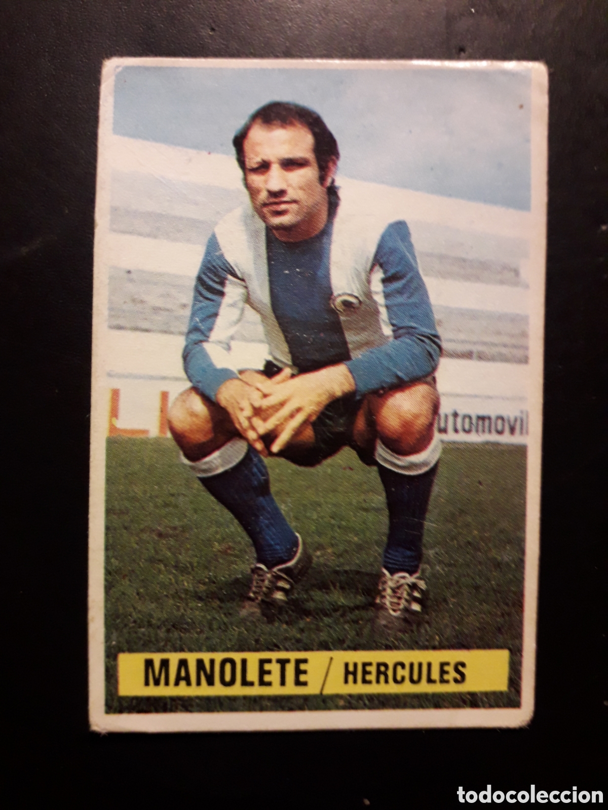 Cromos de F&uacute;tbol: MANOLETE H&Eacute;RCULES, ED ESTE 1974 1975 74 75 DESPEGADO PEDIDO M&Iacute;NIMO 3&euro;