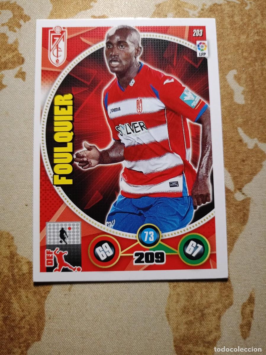 Figurine di Calcio: Granada 203 FOULQUIER Adrenalyn 2014-15