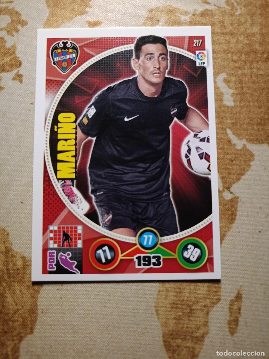 Cromos de f&uacute;tbol: Levante 217 MARI&Ntilde;O Adrenalyn 2014-15