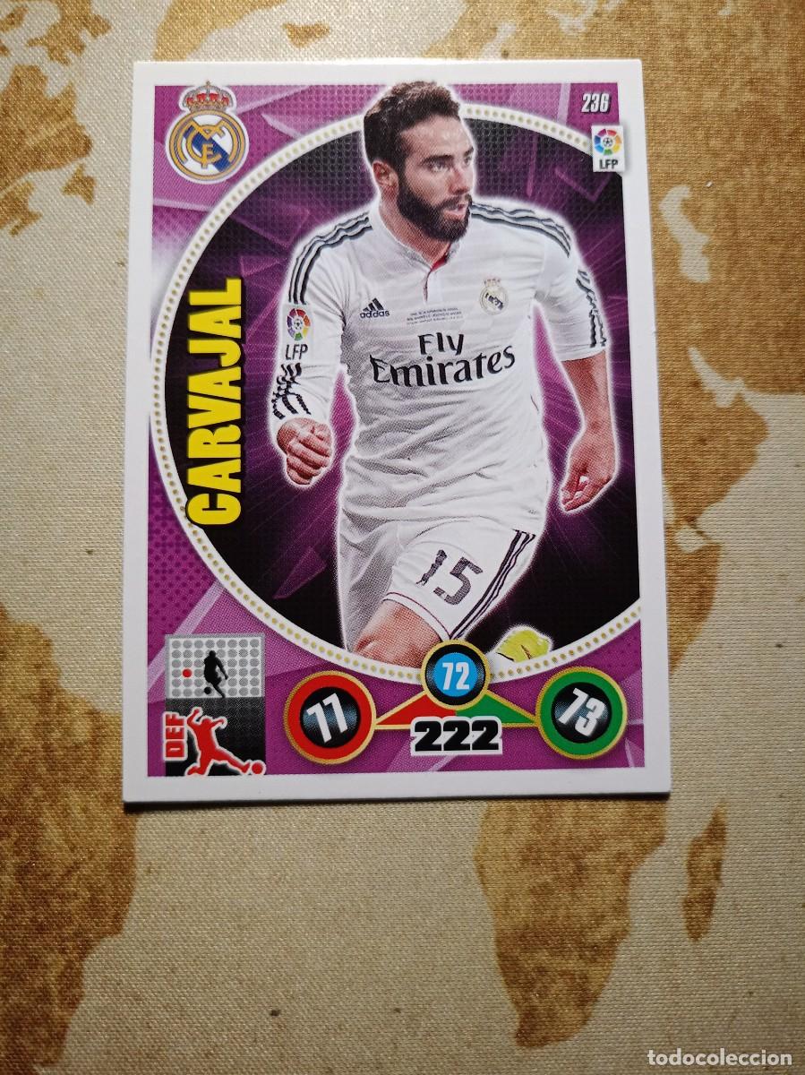 Fu&szlig;ball-Sticker: Real Madrid 236 CARVAJAL Adrenalyn 2014-15