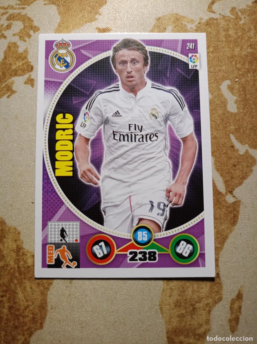 Cromos de F&uacute;tbol: Real Madrid 241 MODRIC Adrenalyn 2014-15