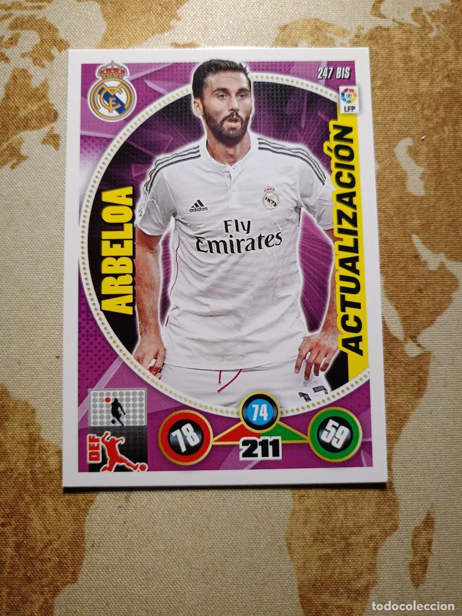 Fu&szlig;ball-Sticker: Real Madrid 247 bis ARBELOA Adrenalyn 2014-15