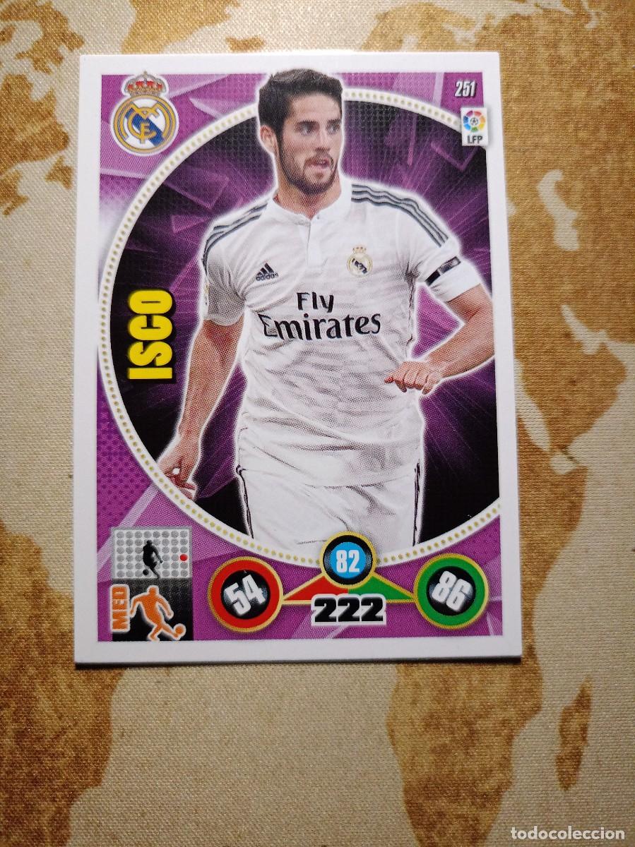 Cromos de F&uacute;tbol: Real Madrid 251 ISCO Adrenalyn 2014-15