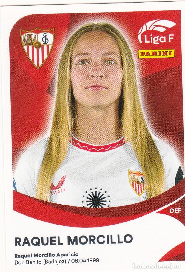 Fu&szlig;ball-Sticker: LIGA F 2024-25 * RAQUEL MORCILLO N&ordm; 290 DEL SEVILLA * NUEVO DE SOBRE (A-14)