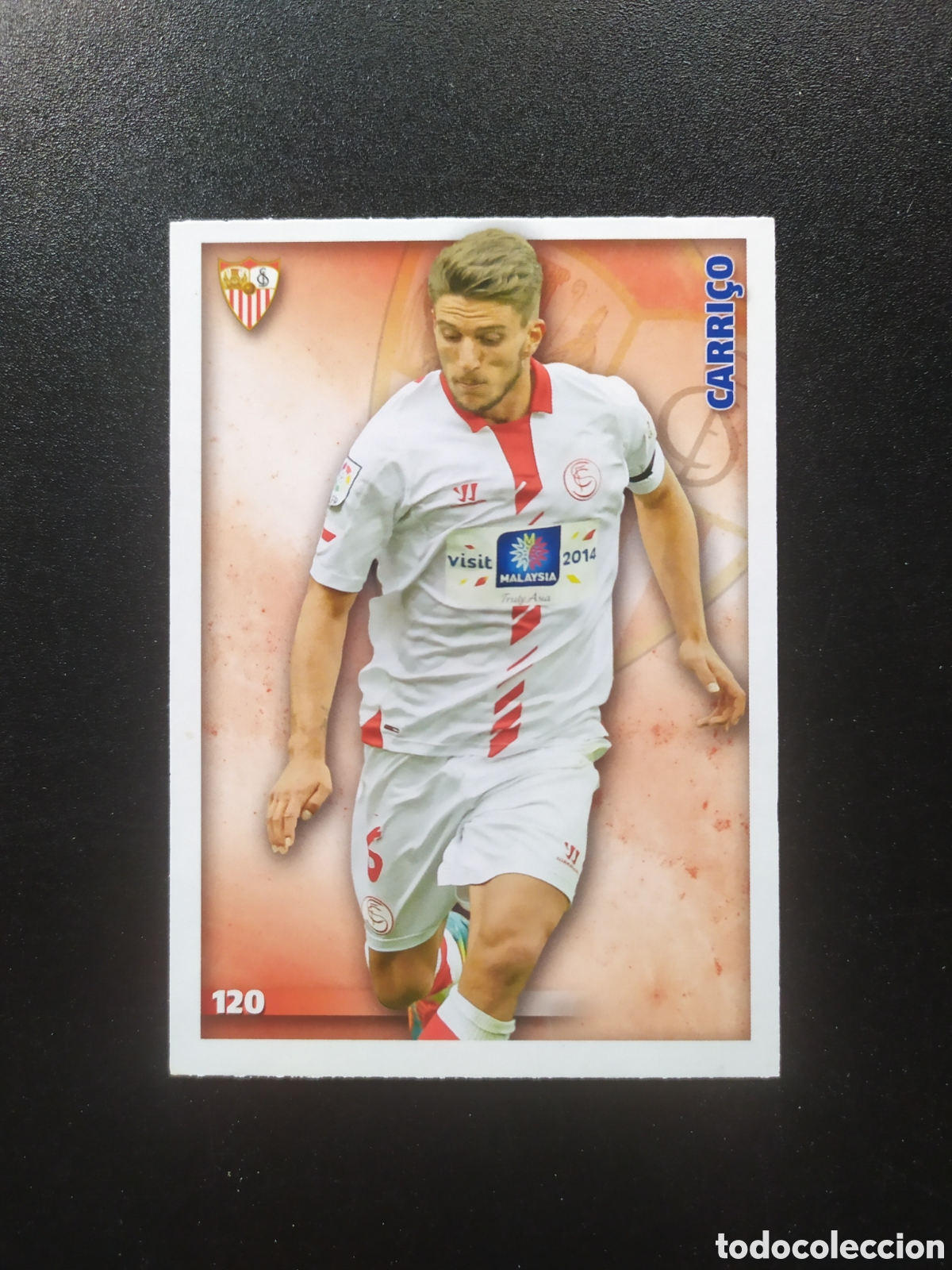 Figurine di Calcio: Mundicromo fichas Liga 2014 2015 14 15 Carrico n&deg; 120 Sevilla