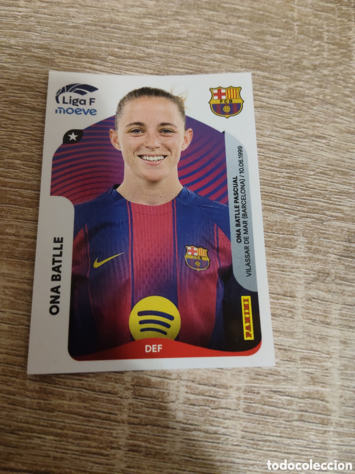 Cromos de F&uacute;tbol: Panini liga F Moeve 2025 2026 25 26 86 Ona Batlle Barcelona