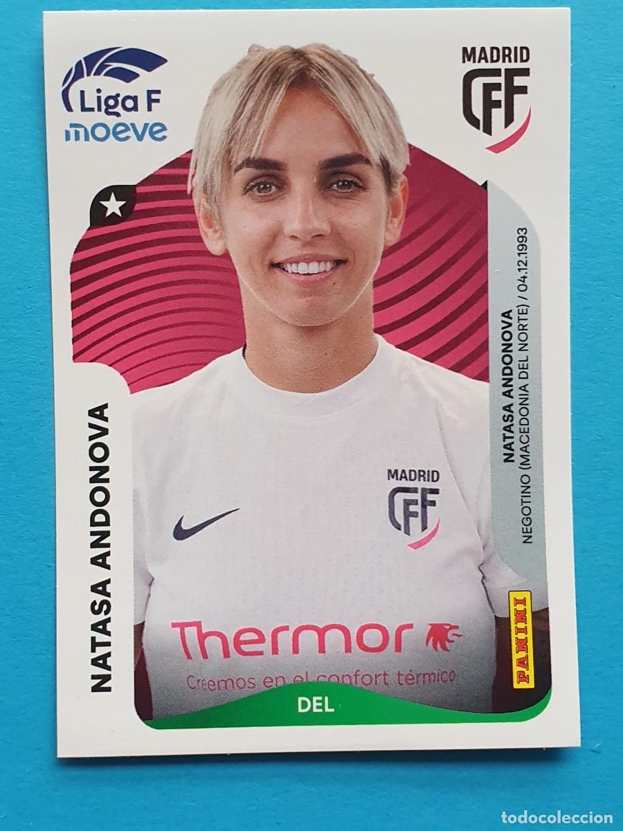 Cartes &agrave; collectionner de Football: #261 NATASA ANDONOVA (Madrid CFF) - Panini LIGA F Meove 2025-26