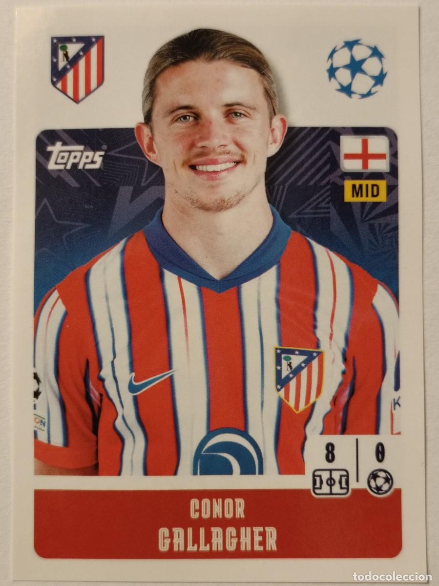 Figurine di Calcio: #96 CONOR GALLAGHER ATLETICO MADRID STICKERS UEFA CHAMPIONS 2024/2025 TOPPS