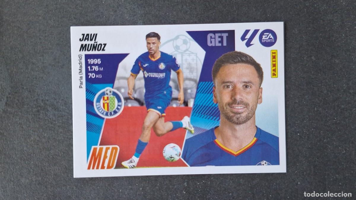 Figurine di Calcio: L3 JAVI MU&Ntilde;OZ GETAFE C. F. LIGA ESTE 2025/2026 25 26 NUNCA PEGADO SIN PEGAR