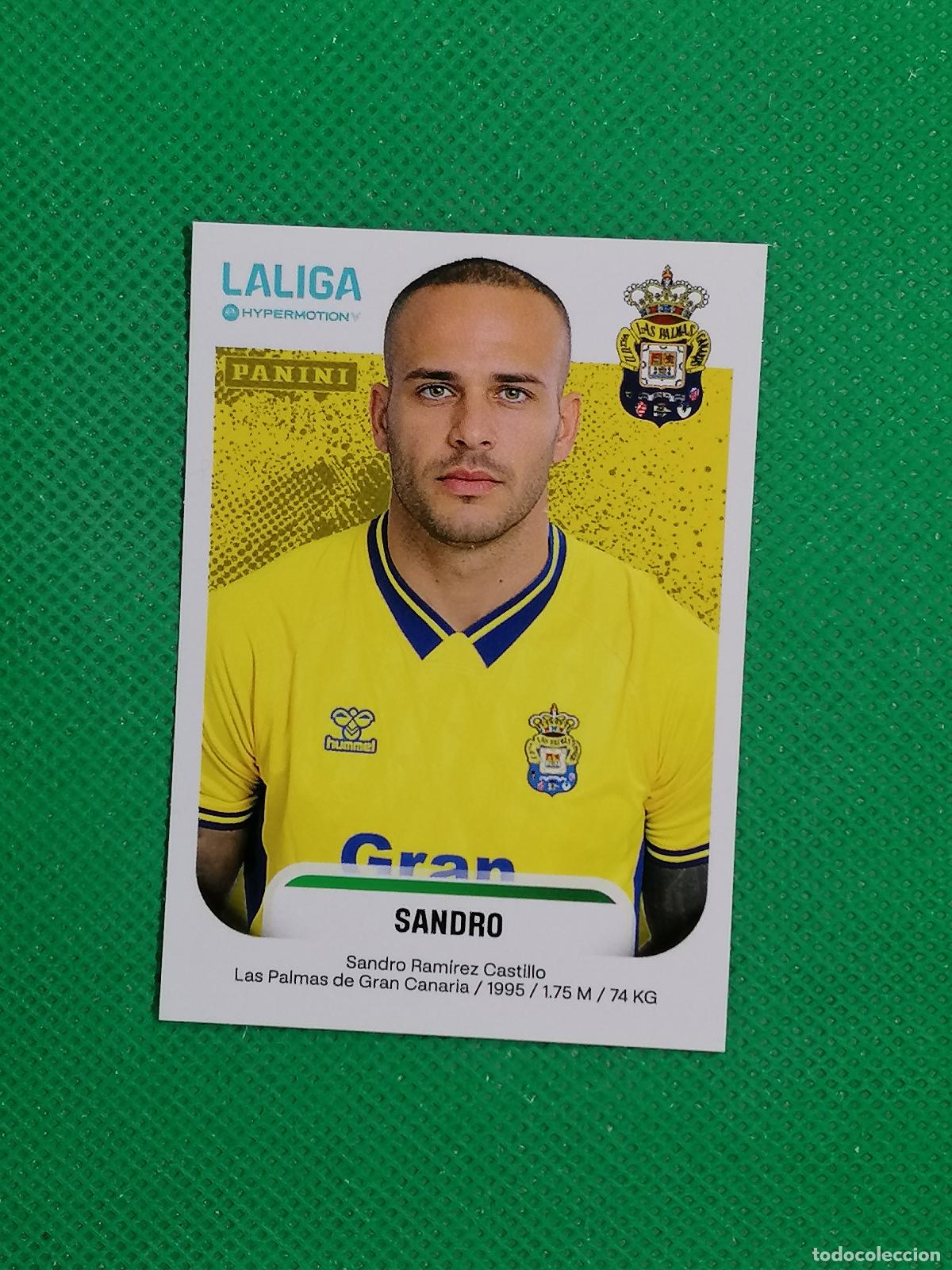 Football Stickers: 265 SANDRO LAS PALMAS ⚽ PANINI LIGA HYPERMOTION 25 26 2025 2026 ⚽