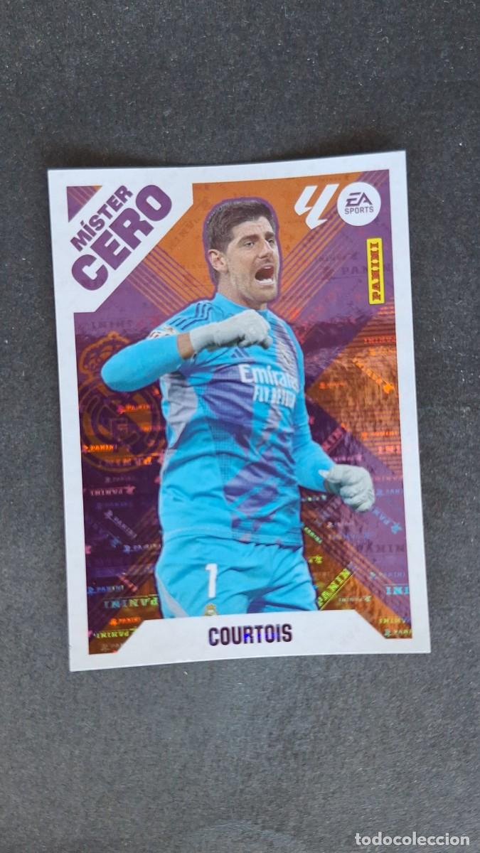 Cromos de F&uacute;tbol: L3 COURTOIS REAL MADRID MISTER CERO LIGA ESTE 2025/2026 25 26 NUNCA PEGADO SIN PEGAR