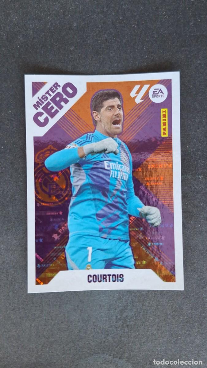 Cromos de F&uacute;tbol: L3 COURTOIS REAL MADRID MISTER CERO LIGA ESTE 2025/2026 25 26 NUNCA PEGADO SIN PEGAR