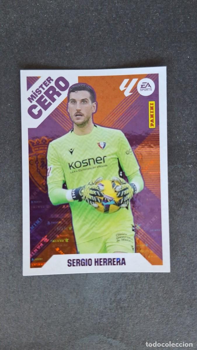 Fu&szlig;ball-Sticker: L3 SERGIO HERRERA C. A. OSASUNA MISTER CERO LIGA ESTE 2025/2026 25 26 NUNCA PEGADO SIN PEGAR