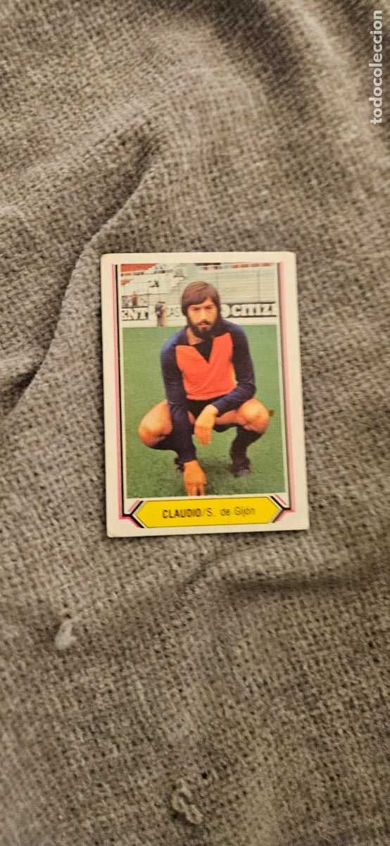 Cromos de F&uacute;tbol: sporting de gijon claudio este 1980 1981 80 81 sin pegar