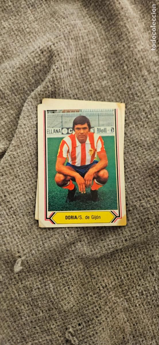 Cromos de F&uacute;tbol: sporting de gijon doria este 1980 1981 80 81 sin pegar