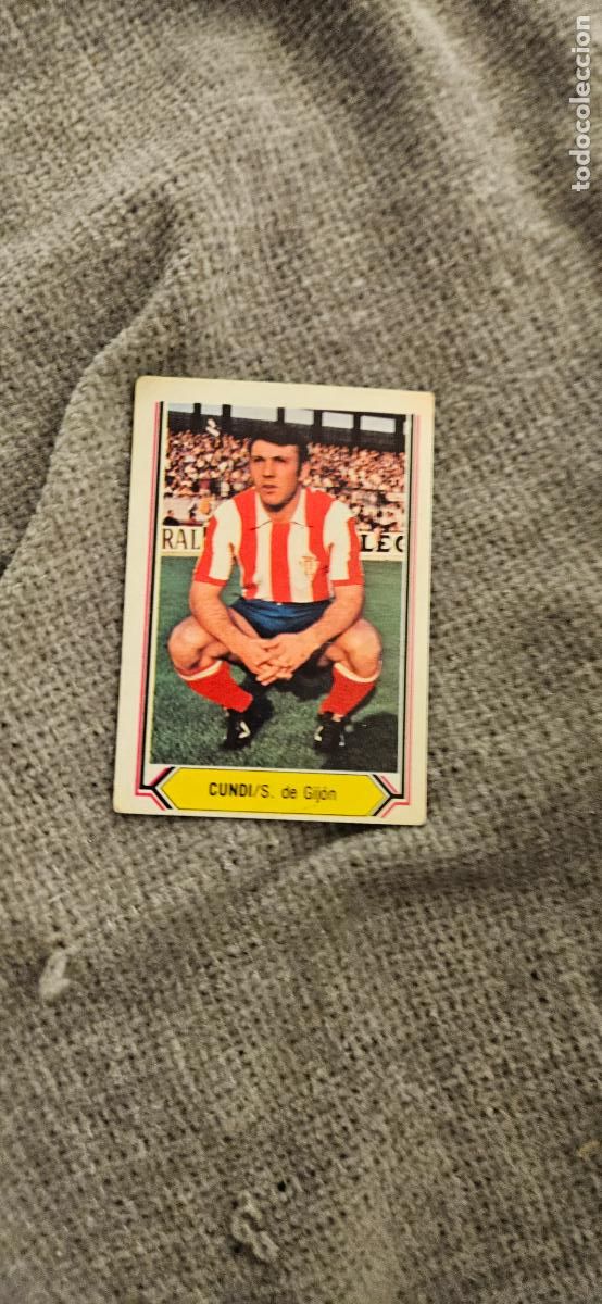 Cromos de F&uacute;tbol: sporting de gijon cundi este 1980 1981 80 81 sin pegar