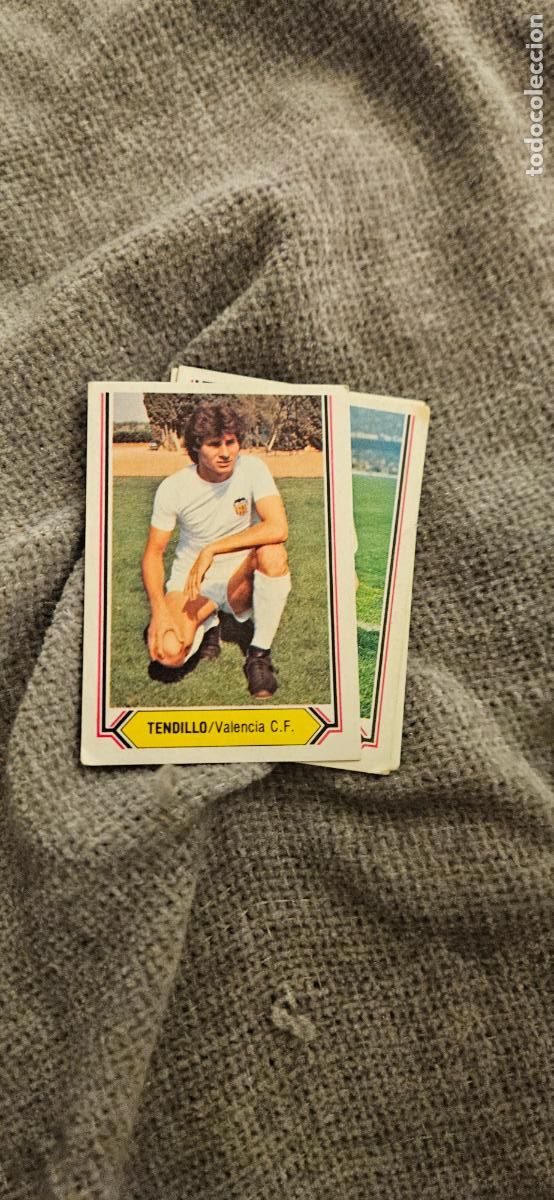 Figurine di Calcio: valencia tendillo este 1980 1981 80 81 sin pegar