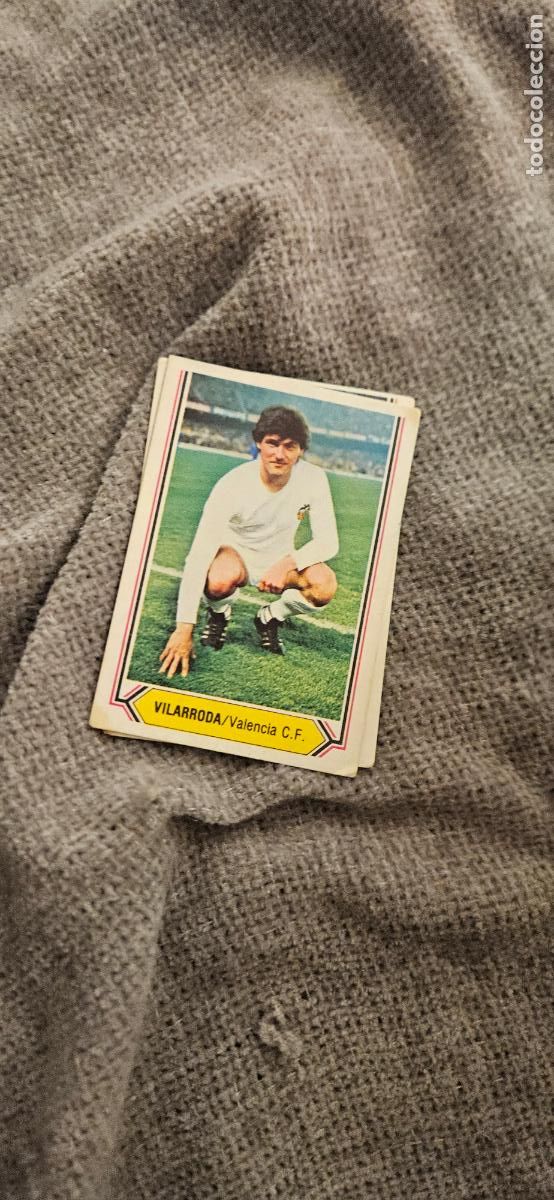 Football Stickers: valencia villarroda este 1980 1981 80 81 sin pegar