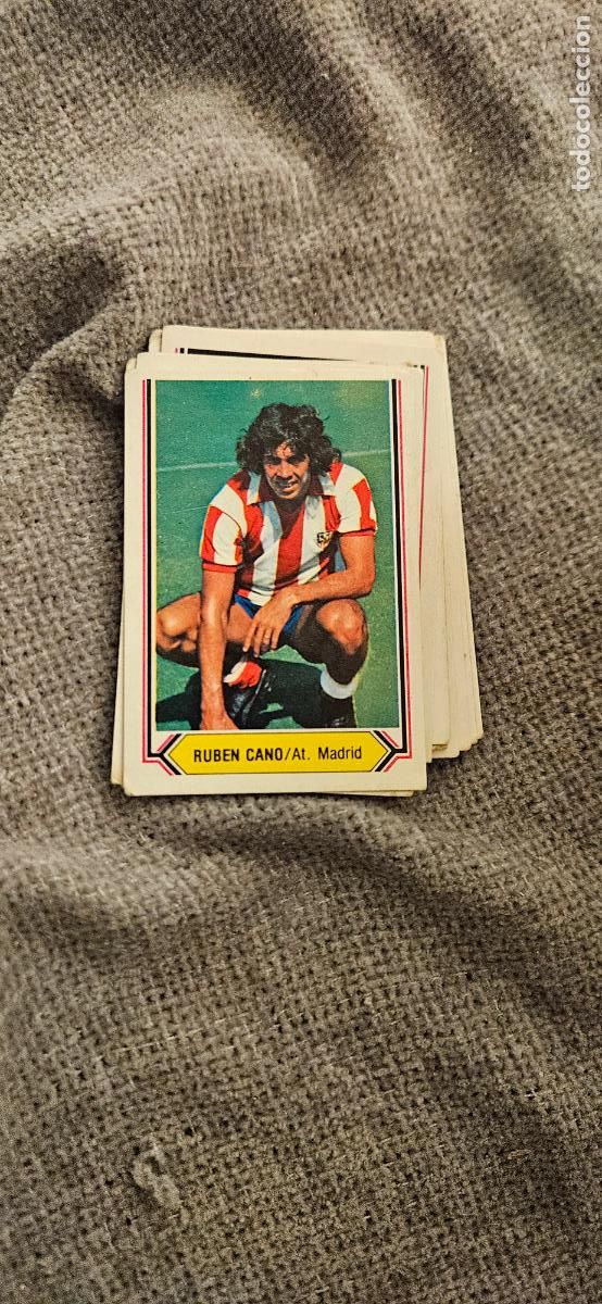 Fu&szlig;ball-Sticker: atletico de madrid ruben cano este 1980 1981 80 81 sin pegar