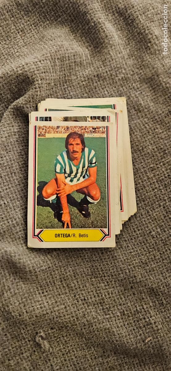 Cromos de F&uacute;tbol: betis ortega este 1980 1981 80 81 sin pegar