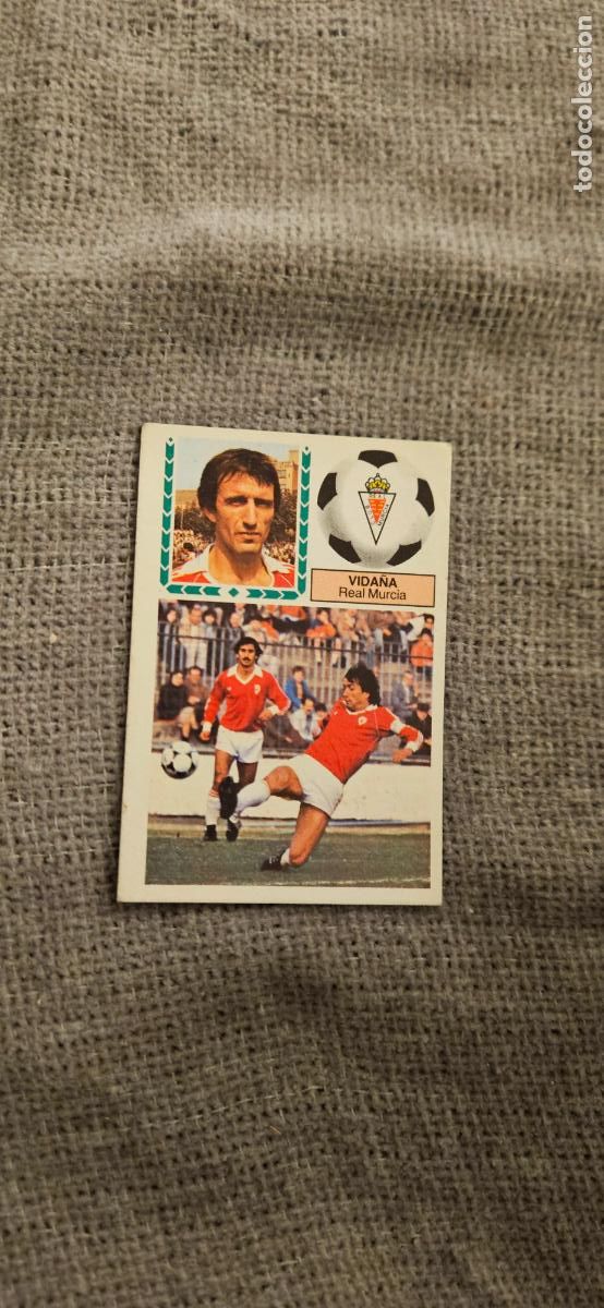Cromos de F&uacute;tbol: este vida&ntilde;a murcia 1983 1984 83 84 sin pegar trading card