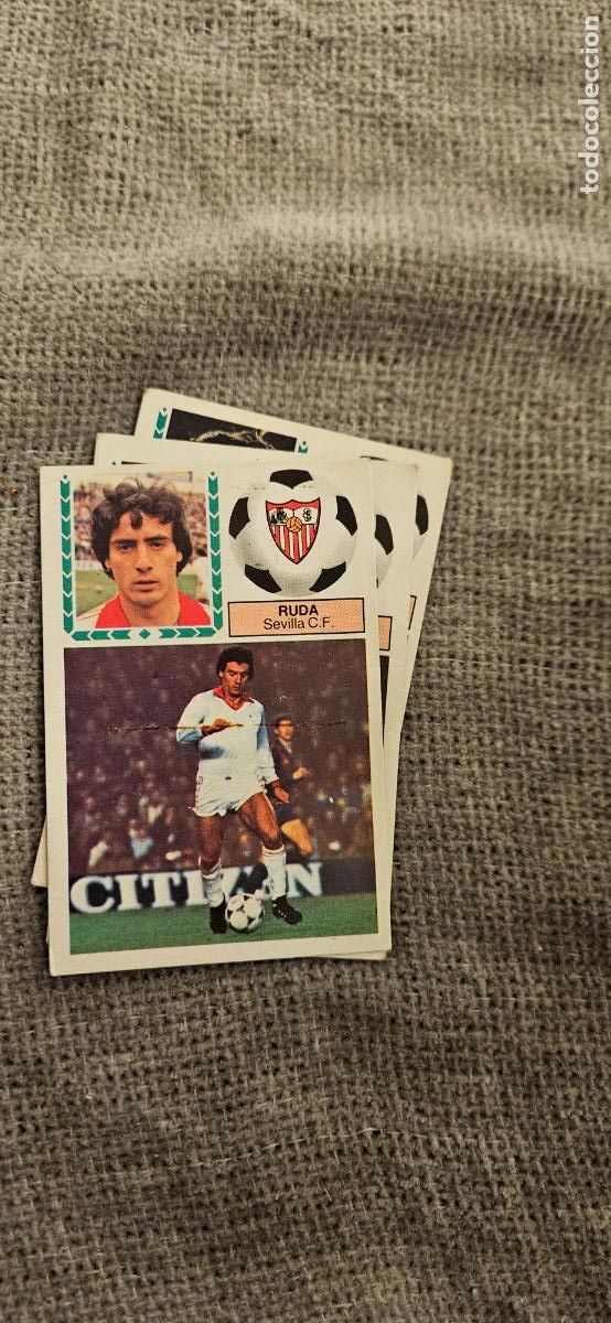 Cromos de F&uacute;tbol: este ruda sevilla 1983 1984 83 84 sin pegar trading card