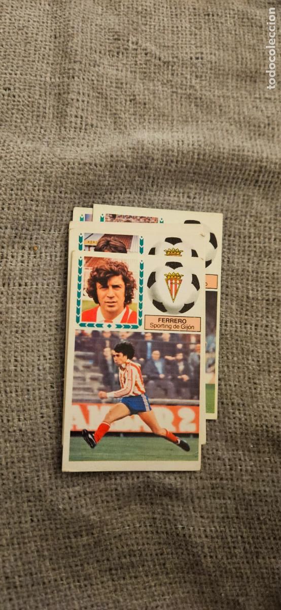 Cromos de F&uacute;tbol: este ferrero sporting de gijon 1983 1984 83 84 sin pegar trading card