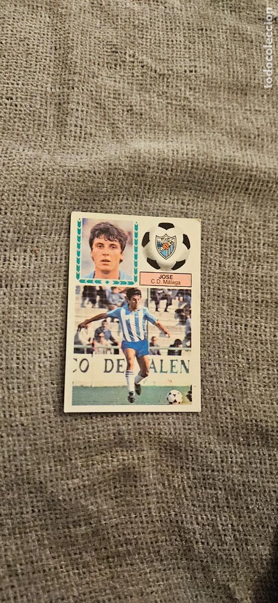 Cromos de F&uacute;tbol: este jose malaga 1983 1984 83 84 sin pegar trading card