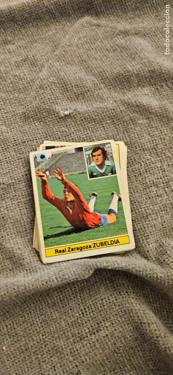 Cromos de F&uacute;tbol: 1981 zubeldia zaragoza 1982 81 82 este sin pegar trading card