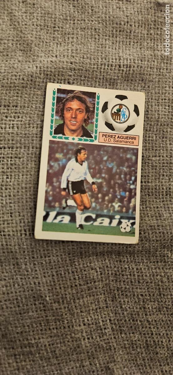 Cromos de F&uacute;tbol: este aguerri salamanca 1983 1984 83 84 sin pegar trading card