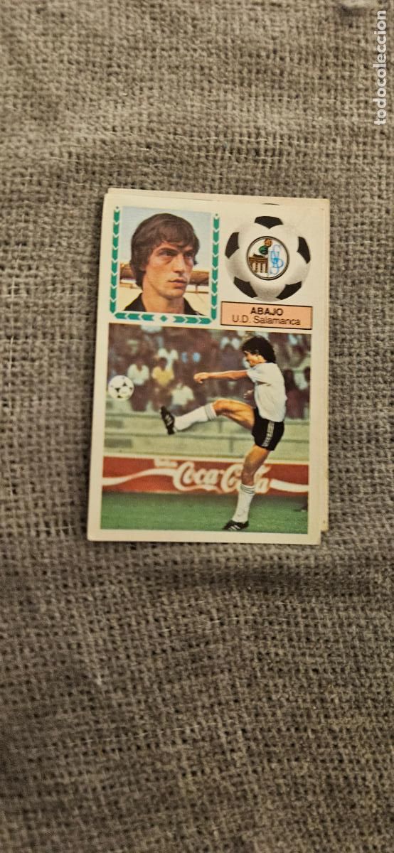 Cromos de F&uacute;tbol: este abajo salamanca 1983 1984 83 84 sin pegar trading card