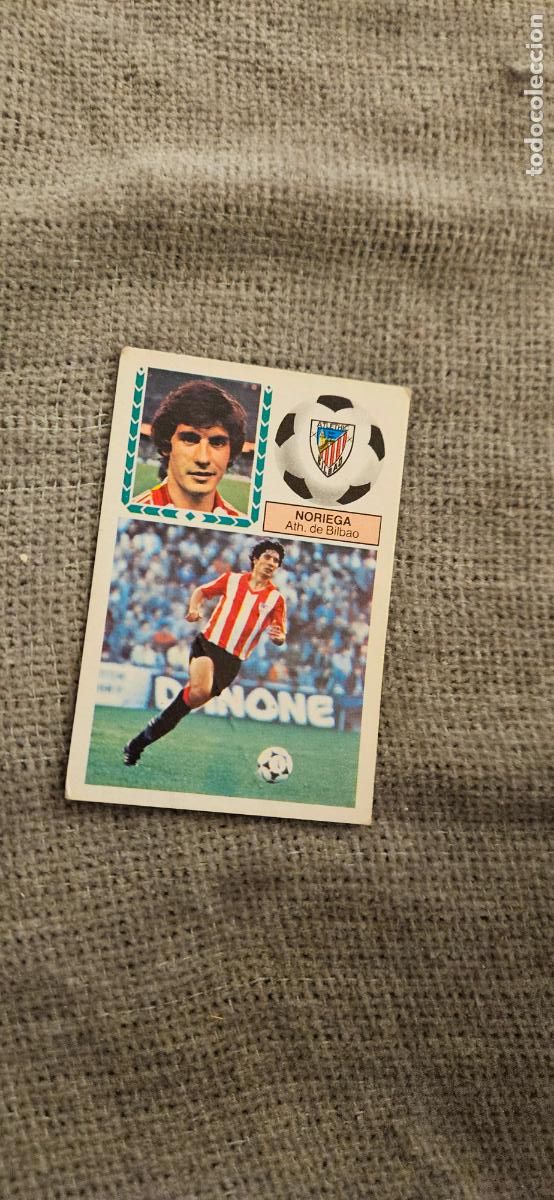 Cromos de F&uacute;tbol: noriega athletic de bilbao 1983 1984 83 84 sin pegar trading card