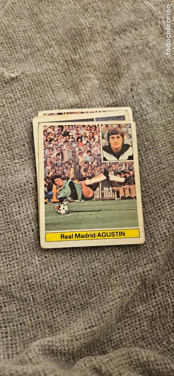Figurine di Calcio: 1981 agustin real madrid 1982 81 82 este sin pegar trading card