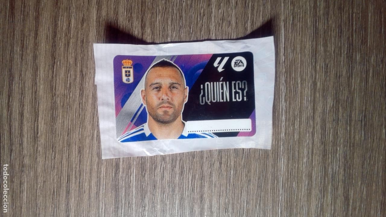 Fu&szlig;ball-Sticker: &iquest;Qui&eacute;n es ? - Oviedo - Chicle liga 2025-26 Panini 25 26