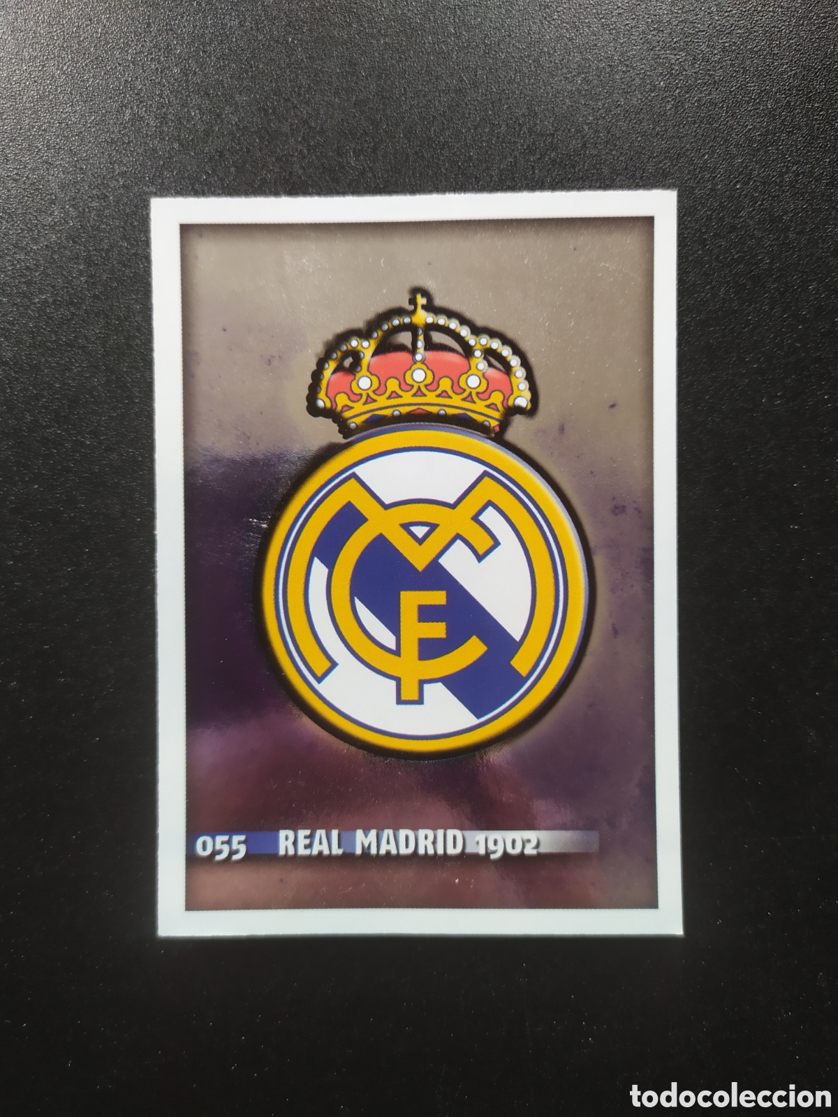 Cartes &agrave; collectionner de Football: Mundicromo fichas Liga 2014 2015 14 15 escudo n&deg; 55 Real Madrid
