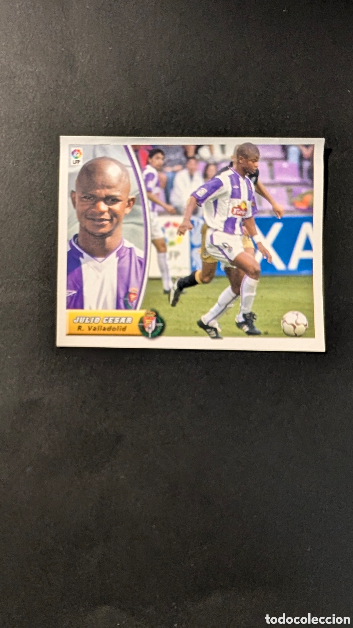 Cromos de F&uacute;tbol: JULIO CESAR VALLADOLID COLOCA LIGA ESTE 2003/04 03 04 VENTANILLA