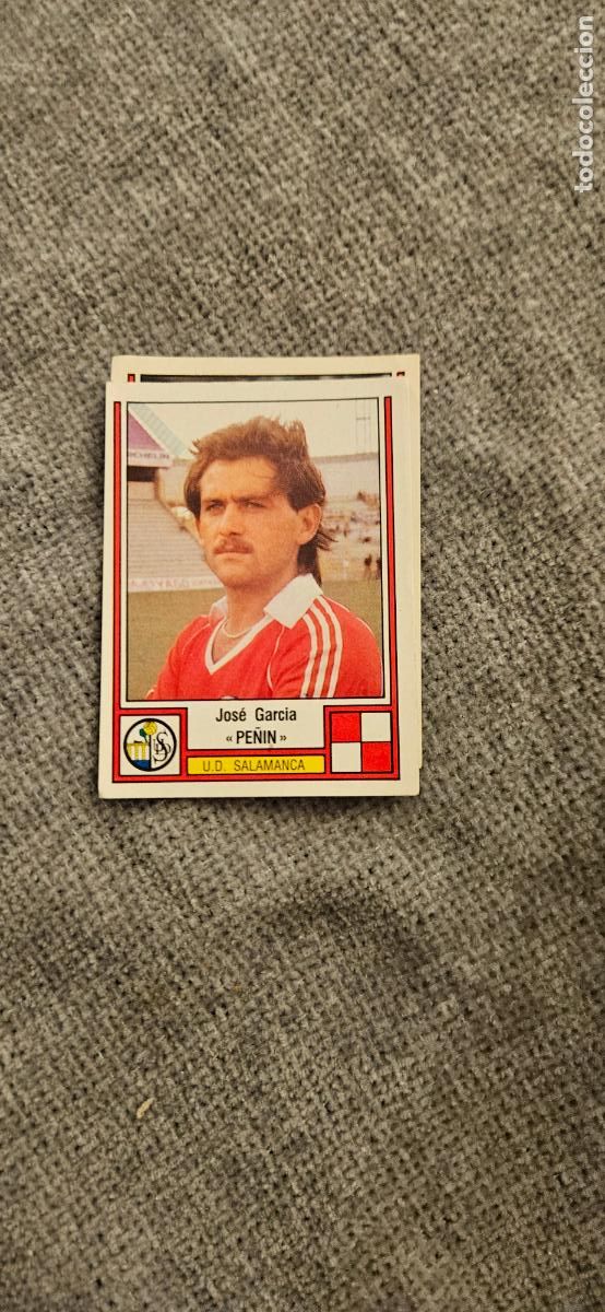 Cromos de Futebol: 244 pe&ntilde;in Salamanca panini 1983 83 sin pegar trading card