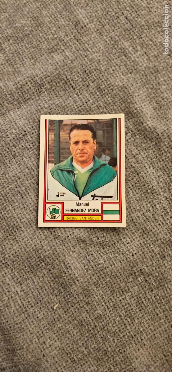 Cromos de F&uacute;tbol: 220 mora racing de Santander panini 1983 83 sin pegar trading card