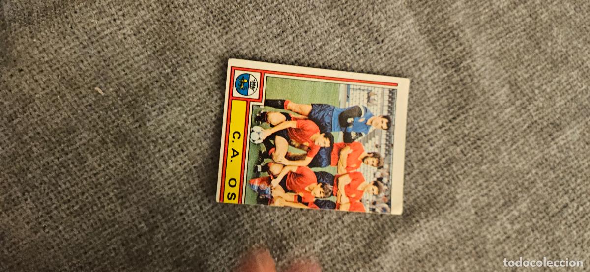 Cromos de F&uacute;tbol: 164 osasuna alineaci&oacute;n r panini 1983 83 sin pegar trading card
