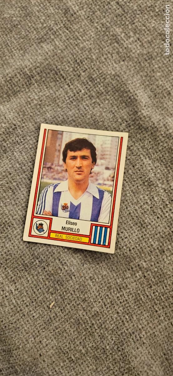 Cromos de F&uacute;tbol: 208 Murillo real sociedad d alineaci&oacute;n r panini 1983 83 sin pegar trading card