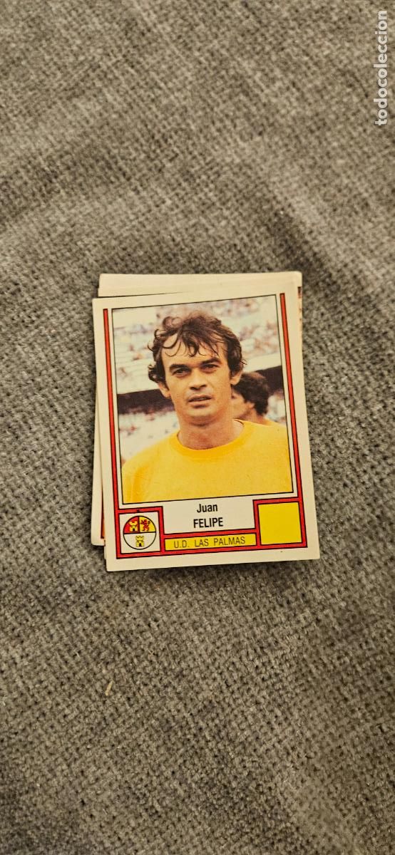 Football Stickers: 132 Felipe las palmas alineaci&oacute;n r panini 1983 83 sin pegar trading card
