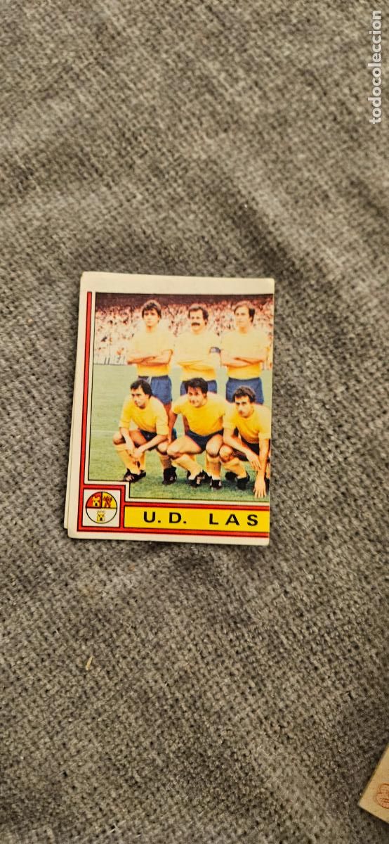 Cromos de F&uacute;tbol: 128 alineaci&oacute;n las palmas alineaci&oacute;n r panini 1983 83 sin pegar trading card