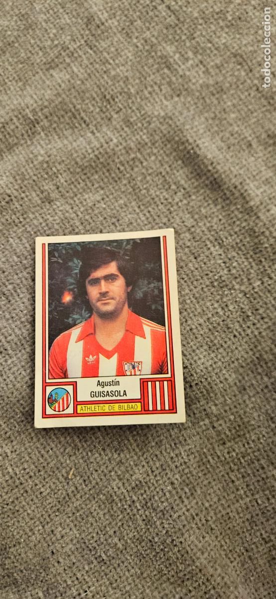 Football Stickers: 7 guisasola athletic de Bilbao r panini 1983 83 sin pegar trading card