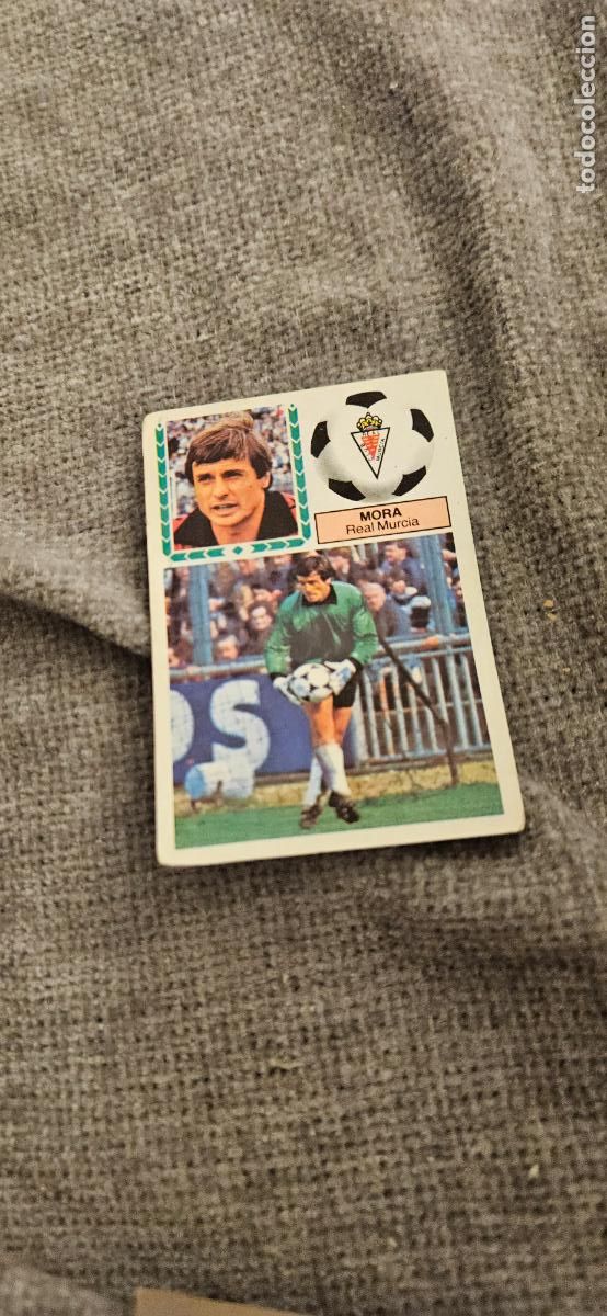 Football Stickers: Mora sin pegar Fichaje 16 Murcia este 1981 1982 81 sin pegar trading card
