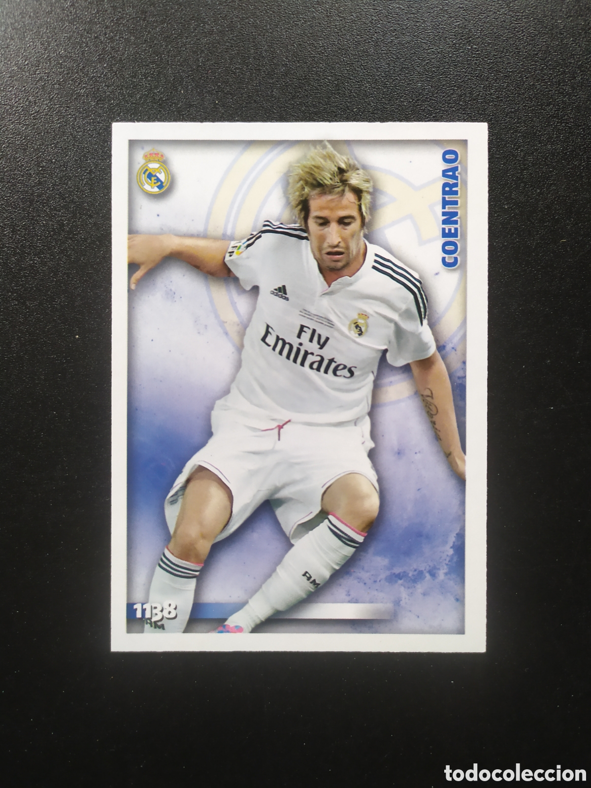Figurine di Calcio: Mundicromo fichas Liga 2014 2015 14 15 Coentrao n&deg; 1138 Real Madrid