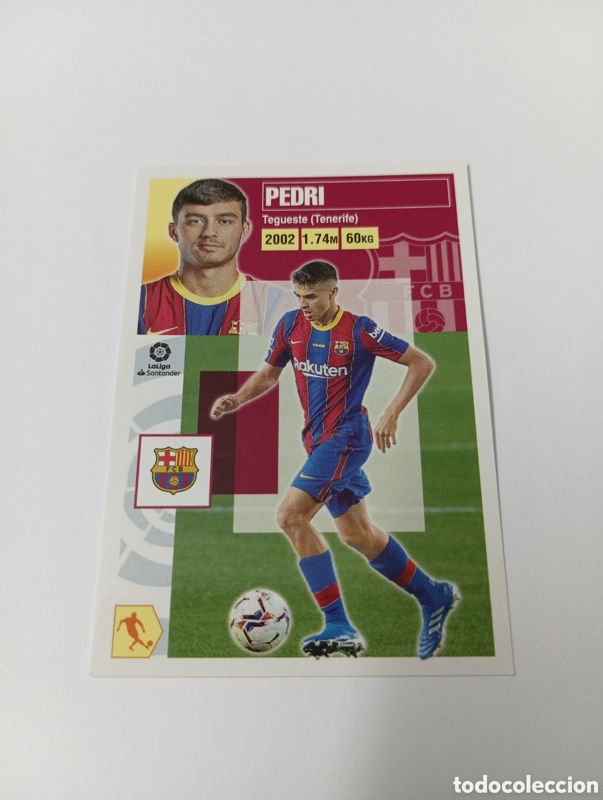 Figurine di Calcio: Fichaje 55 Pedri LIGA ESTE 20-21 Panini 2020 2021