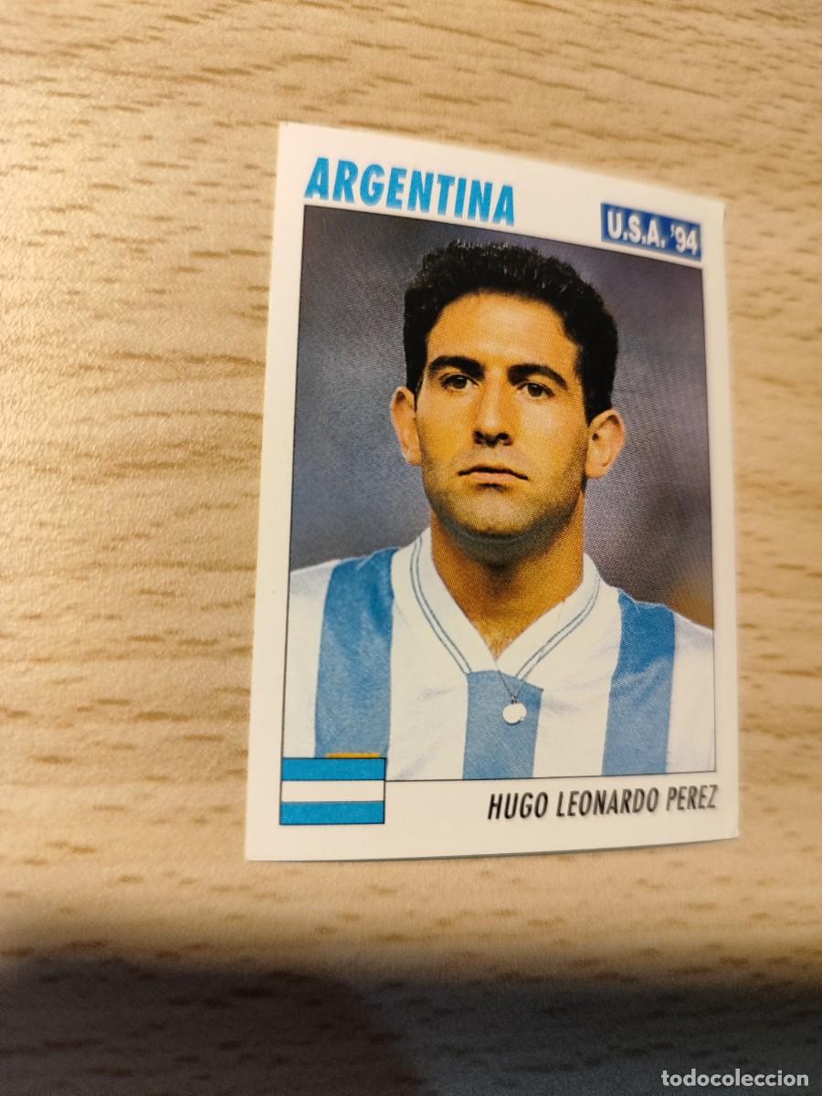 Football Stickers: 200 SERVICE LINE MUNDIAL USA 94 HUGO LEONARDO PEREZ ARGENTINA 1994 WORLD CUP SL ITALY