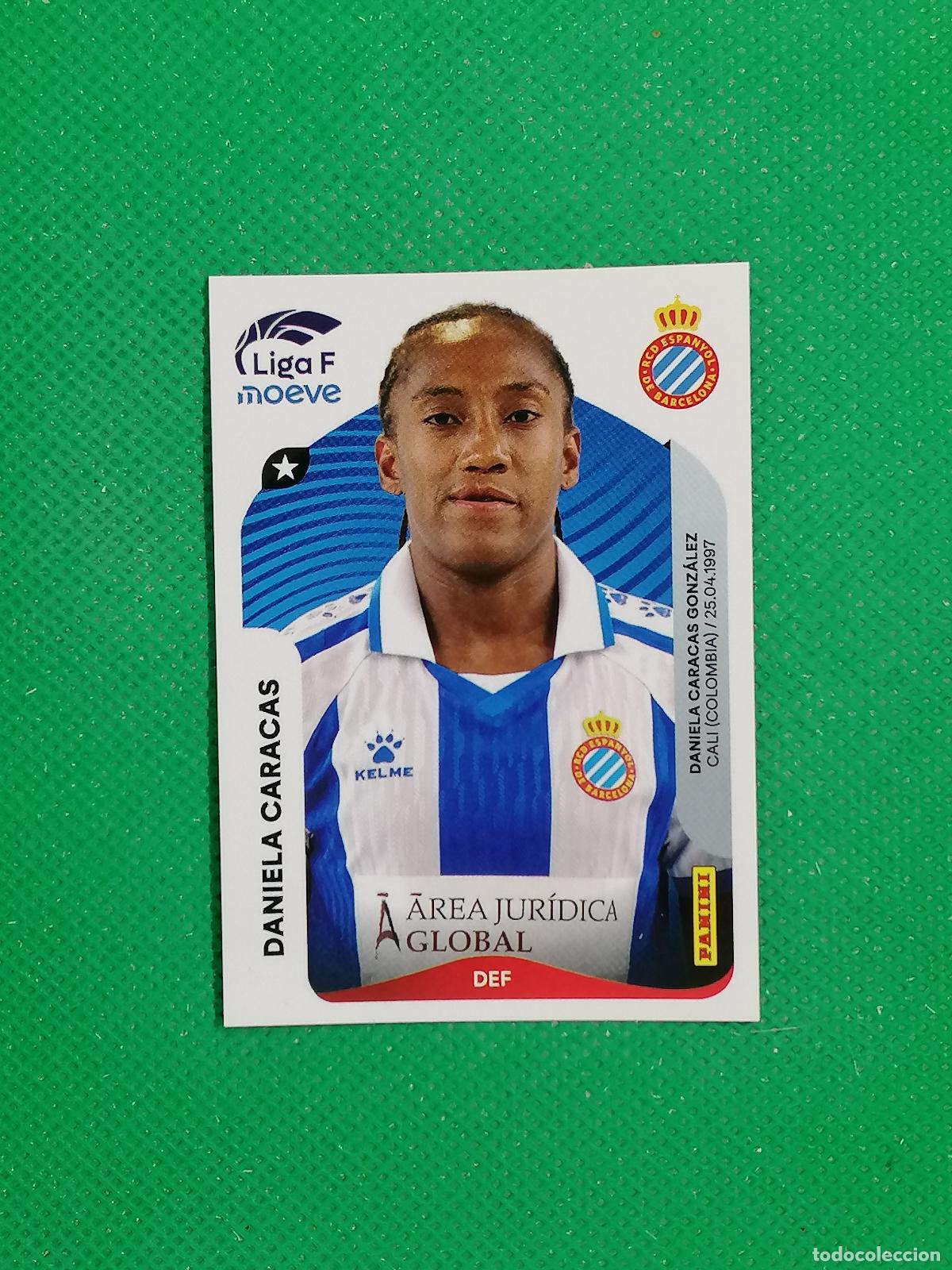 Fu&szlig;ball-Sticker: 186 DANIELA CARACAS ESPANYOL ⚽ PANINI LIGA FEMENINA F MOEVE 25 26 2025 2026 ⚽